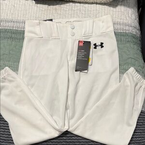 Under Armour White Sports Pants